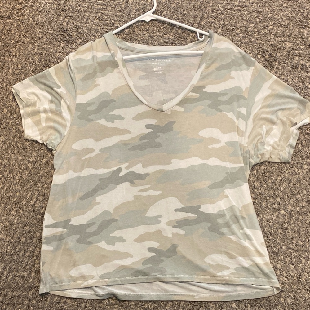 American Eagle Soft & Sexy Short Sleeve Shirt - Size Medium